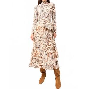 NEW MARIE OLIVER estine wrap skirt in trinity